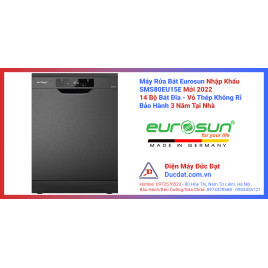 MÁY RỬA BÁT EUROSUN 14 BỘ SMS80EU15E 